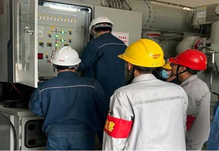 [圖文]和田2×35萬千瓦熱電聯(lián)產(chǎn)項(xiàng)目廠用電受電一次成功
